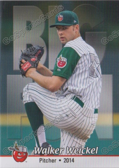 2014 Fort Wayne TinCaps Walker Weickel