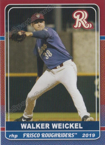2019 Frisco RoughRiders Walker Weickel
