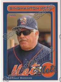 2011 Binghamton Mets Wally Backman