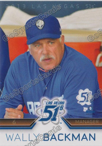 2013 Las Vegas 51s Wally Backman