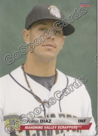 2008 Mahoning Valley Scrappers Walter Diaz