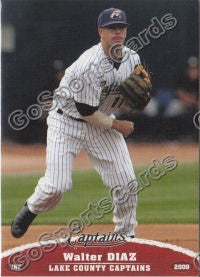 2009 Lake County Captains Walter Diaz