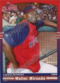 2008 Lowell Spinners Walter Miranda