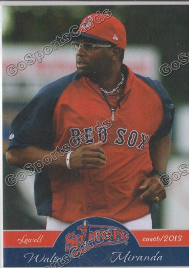 2013 Lowell Spinners Walter Miranda