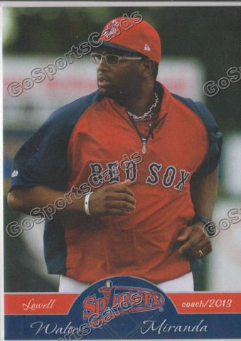 2013 Lowell Spinners Walter Miranda
