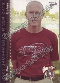 2005 Sacramento River Cats Multi-Ad Walt Horn