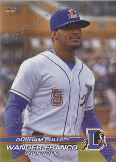 2021 Durham Bulls Wander Franco – Go Sports Cards