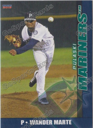 2013 Pulaski Mariners Wander Marte