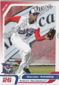 2012 Auburn Doubledays Wander Ramos