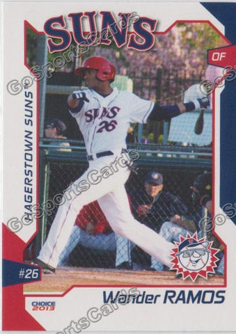 2013 Hagerstown Suns Wander Ramos