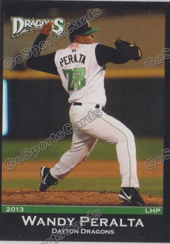 2013 Dayton Dragons Wandy Peralta