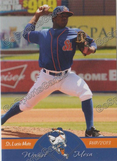 2013 St Lucie Mets Wanel Mesa