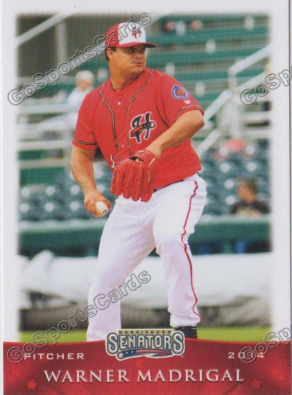 2014 Harrisburg Senators Warner Madrigal