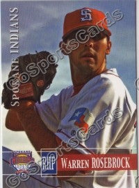 2005 Spokane Indians Warren Rosebrock