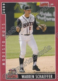 2009 Modesto Nuts Warren Schaeffer