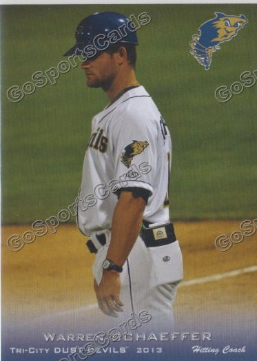 2013 Tri City Dust Devils Warren Schaeffer