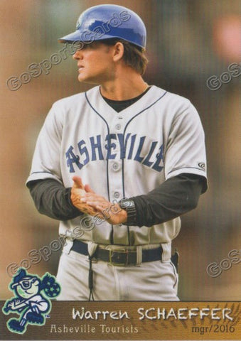 2016 Asheville Tourists Warren Schaeffer