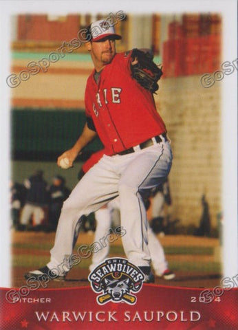 2014 Erie Seawolves Warwick Saupold