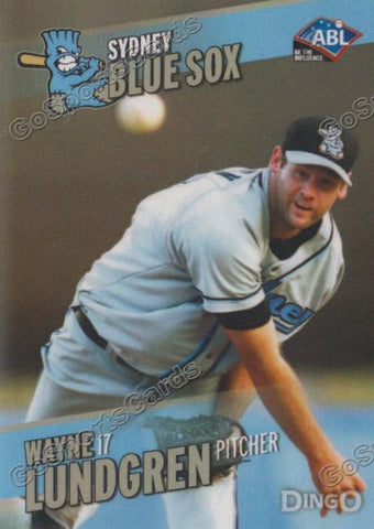 2013-2014 Sydney Blue Sox ABL Wayne Lundgren
