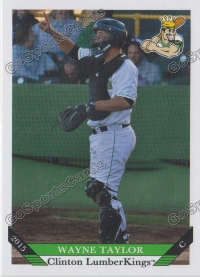 2015 Clinton Lumberkings Wayne Taylor