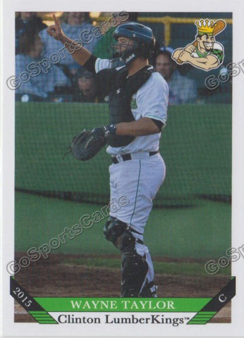 2015 Clinton Lumberkings Wayne Taylor