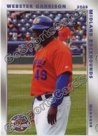 2008 Midland RockHounds Webster Garrison
