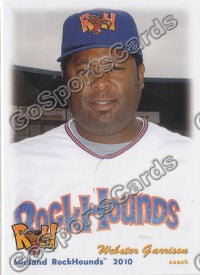 2010 Midland RockHounds Webster Garrison
