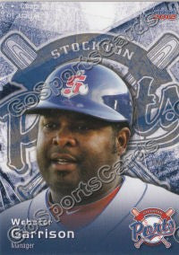 2012 Stockton Ports Webster Garrison