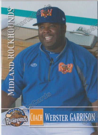 2014 Midland RockHounds Webster Garrison
