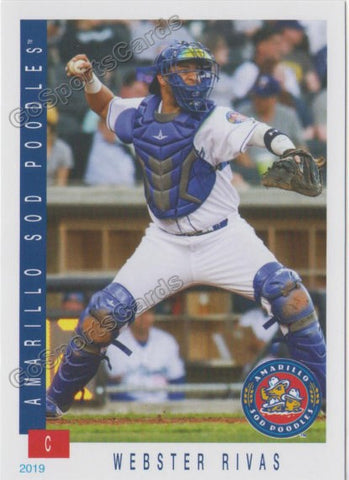2019 Amarillo Sod Poodles Webster Rivas