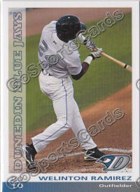 2010 Dunedin Blue Jays Welington Ramirez