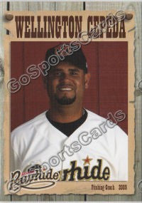 2009 Visalia Rawhide Wellington Cepeda