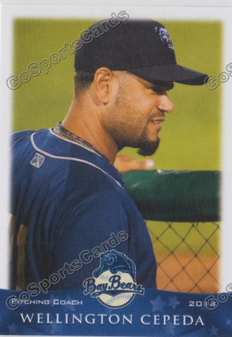 2014 Mobile BayBears Wellington Cepeda