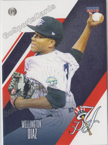 2018 Pulaski Yankees Wellington Diaz