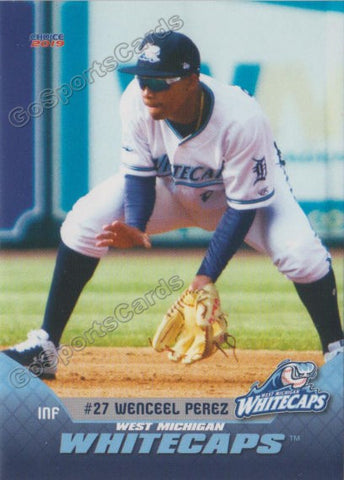 2019 West Michigan Whitecaps Wenceel Perez