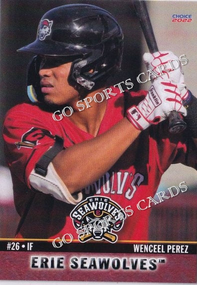 2022 Erie SeaWolves Wenceel Perez