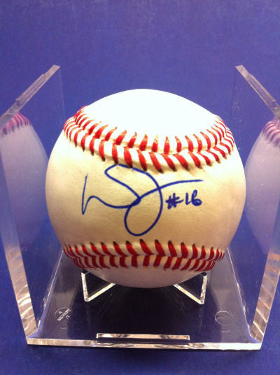 Wendell Fairley Signed Baseball Auto