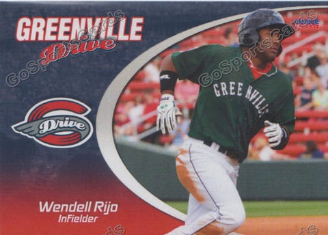 2014 Greenville Drive Wendell Rijo