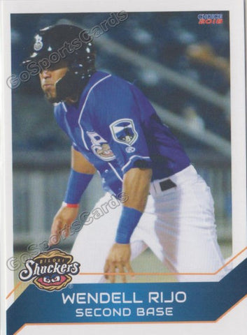 2018 Biloxi Shuckers Wendell Rijo