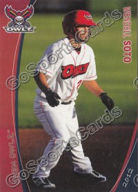 2012 Orem Owlz Wendell Soto