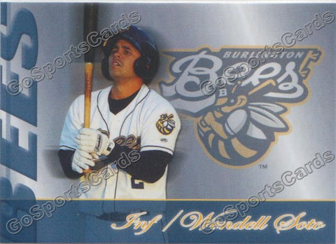 2013 Burlington Bees Wendell Soto