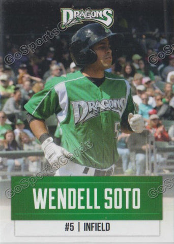 2015 Dayton Dragons Wendell Soto
