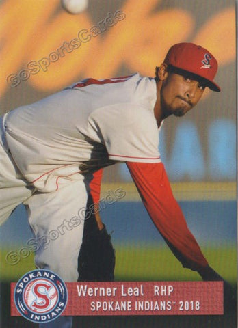 2018 Spokane Indians Werner Leal