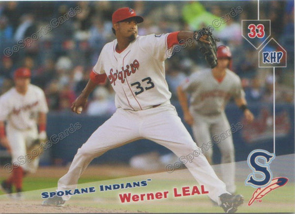 2019 Spokane Indians Werner Leal