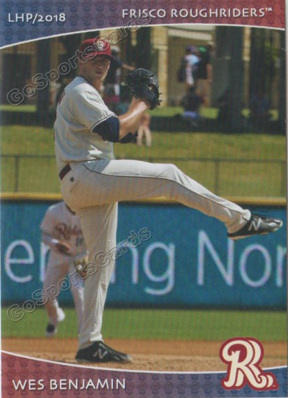 2018 Frisco RoughRiders Wes Benjamin
