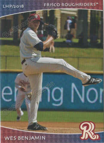 2018 Frisco RoughRiders Wes Benjamin
