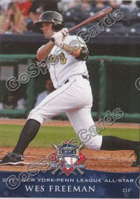 2011 New York Penn League All Star NYPL Wes Freeman