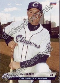 2009 Columbus Clippers Wes Hodges