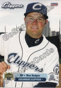 2011 Columbus Clippers Wes Hodges