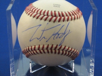 Wes Hodges signed Baseball Auto